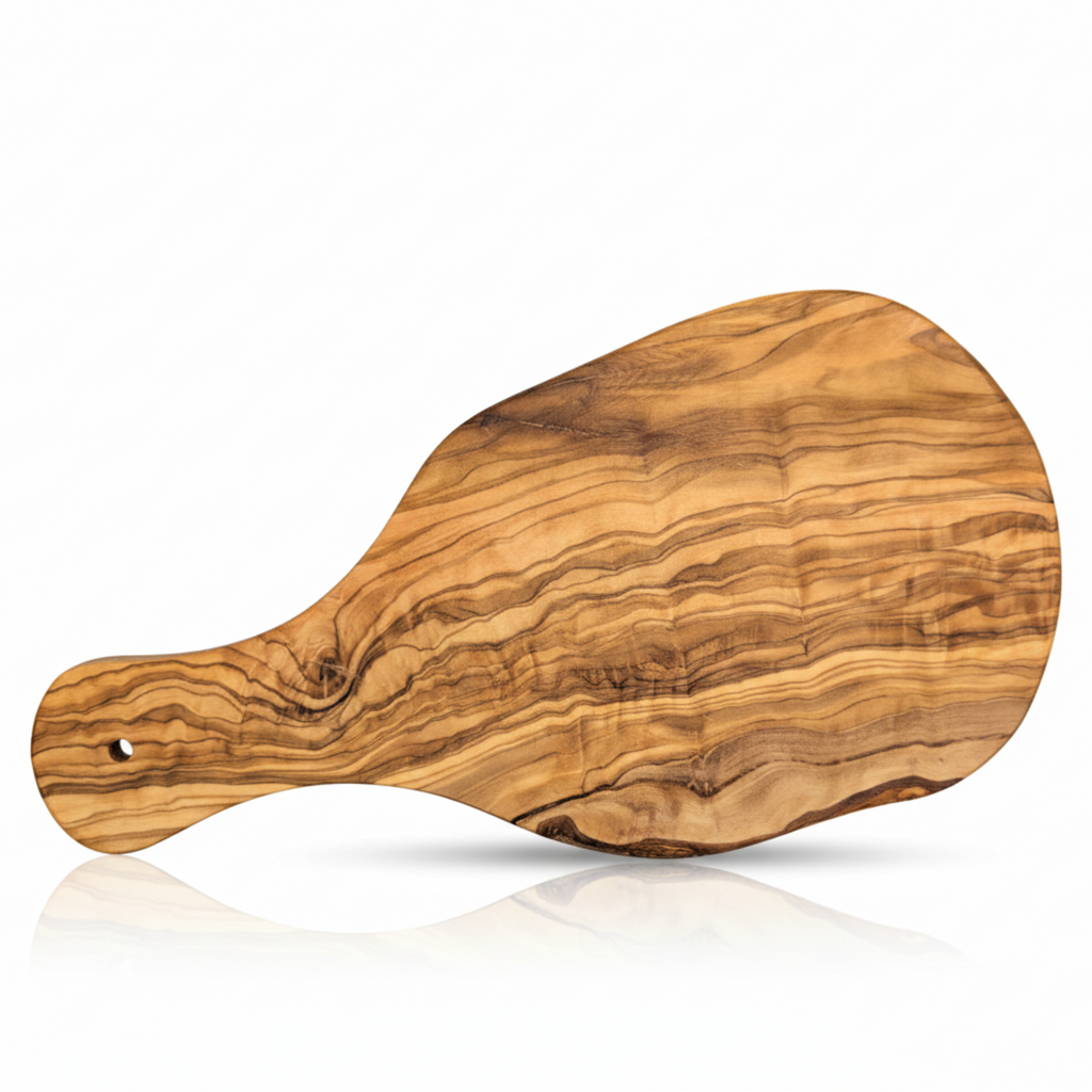 Original Olive Wood Cutting Board with Handle